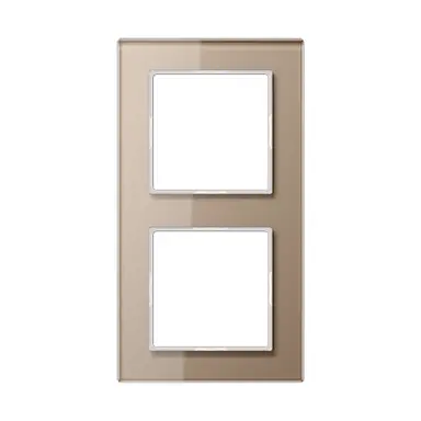 JUNG AC 582 GL CH afdekraam 2-voudig A Creation champagne glas