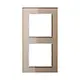 JUNG AC 582 GL CH afdekraam 2-voudig A Creation champagne glas