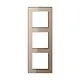 JUNG AC 583 GL CH afdekraam 3-voudig A Creation champagne glas