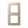 JUNG AC 582 CH afdekraam 2-voudig A Creation champagne