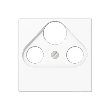 JUNG A 561 PLSAT WW centraalplaat coax/sat A-range alpine wit