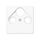 JUNG A 561 PLSAT WW centraalplaat coax/sat A-range alpine wit