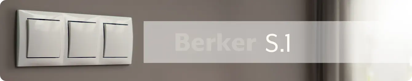 Berker S.1 schakelmateriaal