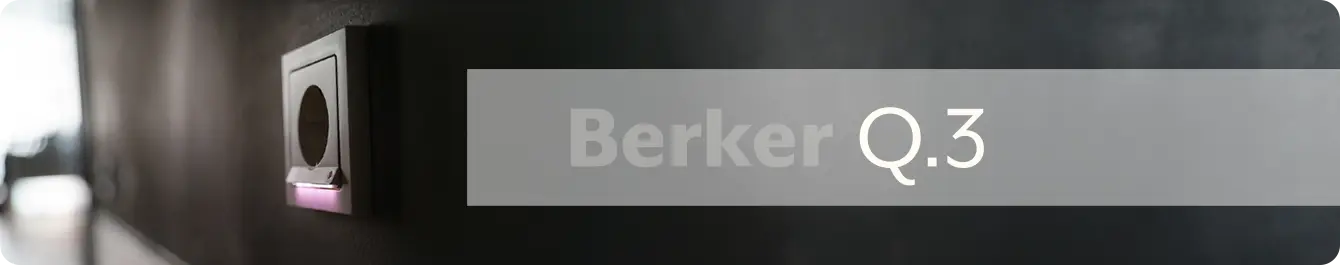 Berker Q.3 schakelmateriaal