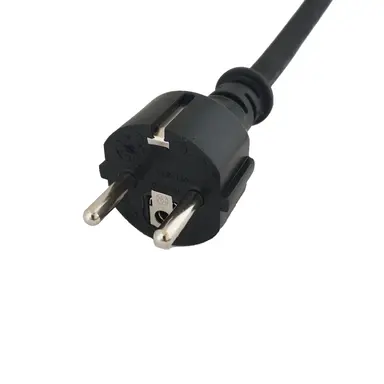 Haka 517800063 aansluitsnoer rubber 3 x 1.5 mm² 5 meter zwart