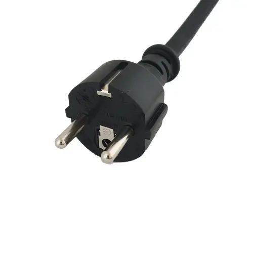 Haka 517800063 aansluitsnoer rubber 3 x 1.5 mm² 5 meter zwart