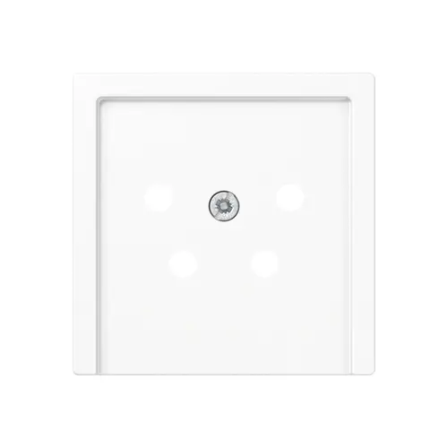 JUNG A 561 NTF WW centraalplaat telefoon 4-polig A-range alpine wit