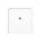 JUNG A 561 NTF WW centraalplaat telefoon 4-polig A-range alpine wit