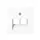 JUNG A 569-2 BFPLUA WW centraalplaat 2-voudig tbv RJ45 wandcontactdoos A-range alpine wit