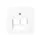 JUNG A 569-2 BFPLUA WWM centraalplaat 2-voudig tbv RJ45 wandcontactdoos A-range sneeuwwit mat