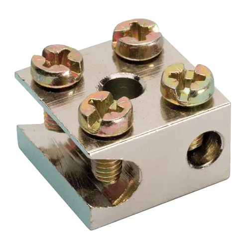 JMV 200043 TYPE F radiatorklem 1x25mm² + 1x6mm²  schuine zij-inleg