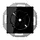 JUNG A 520-45 N SW wandcontactdoos randaarde 45 graden A-range zwart