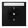 JUNG LS 1520 NNA SWM wandcontactdoos randaarde tekstvenster LS990 grafietzwart mat