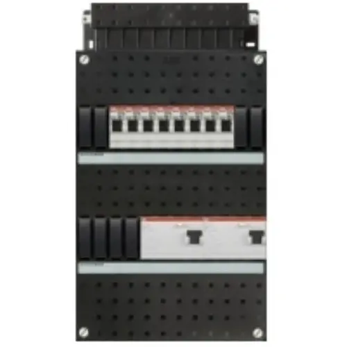 ABB Haf HAD3434-44 groepenkast 3-fase 8-groepen 2x aardlekschakelaar 3-fase 30mA