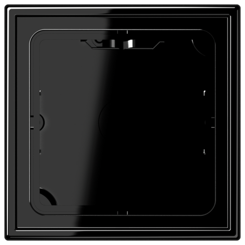 JUNG LS 581 A SW opbouwbak 1-voudig LS990 zwart glans