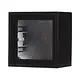 JUNG LS 581 A SW opbouwbak 1-voudig LS990 zwart glans