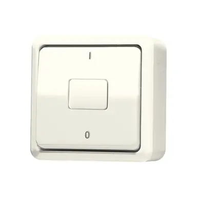 JUNG 602 A opbouw 2-polige schakelaar 10A AP600 creme