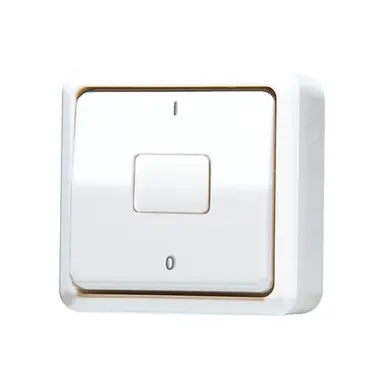 JUNG 602 A WW opbouw 2-polige schakelaar 10A AP600 alpine wit