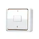 JUNG 602 A WW opbouw 2-polige schakelaar 10A AP600 alpine wit