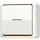 JUNG 606 KO5 A opbouw wisselschakelaar met controlelamp 10A AP600 creme