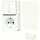 JUNG B 675 A opbouw combinatie serieschakelaar/wandcontactdoos randaarde incl. bodemplaat AP600 creme