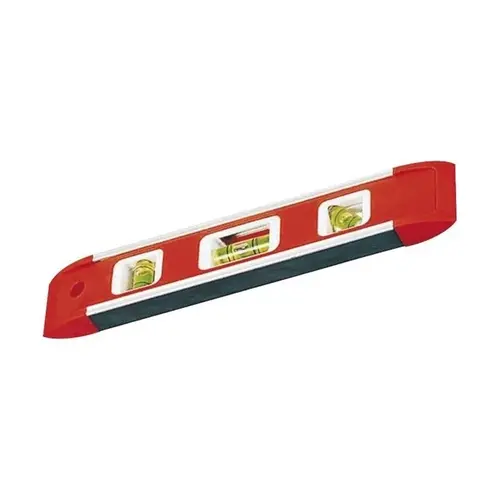 Amwittools 37065159 waterpas magnetisch 220 mm met 3 libellen kunststof