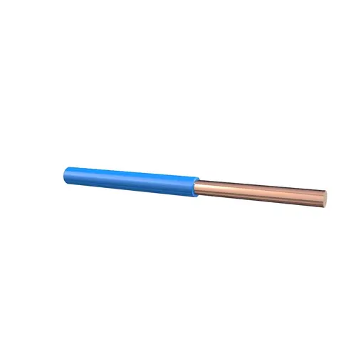 Dynamic H7VUE011512 VD draad 6 mm² ECA klasse-1 massief 100 meter blauw