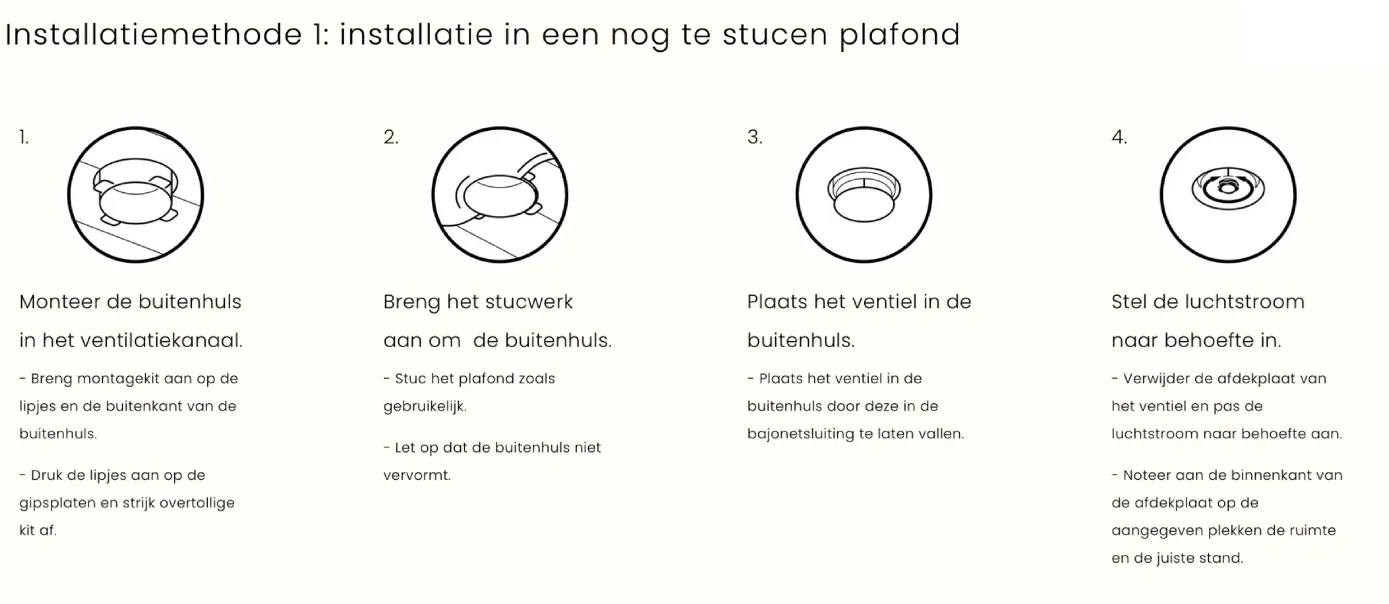 NoShow installatie nog niet gestuct