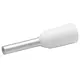 Klauke 169/8 adereindhuls geïsoleerd 0.5 mm² hulslengte 8 mm 100 stuks wit