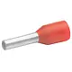 Klauke 471/12 adereindhuls geïsoleerd 1 mm² hulslengte 12 mm 100 stuks rood