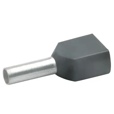 Klauke 872/12 twin adereindhuls geïsoleerd 2 x 1.5 mm² hulslengte 12 mm 100 stuks zwart