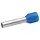 Klauke 173/BL adereindhuls geïsoleerd 2.5 mm² hulslengte 18 mm 100 stuks blauw