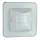 Klemko IB-PIR-W/LED Lumiko 870544 inbouw muur bewegingsmelder 2-draads voor LED-lampen 100W wit