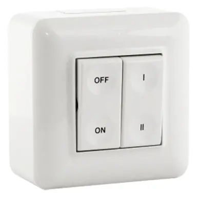 Soler & Palau REGUL-2 schakelaar toeren - standen