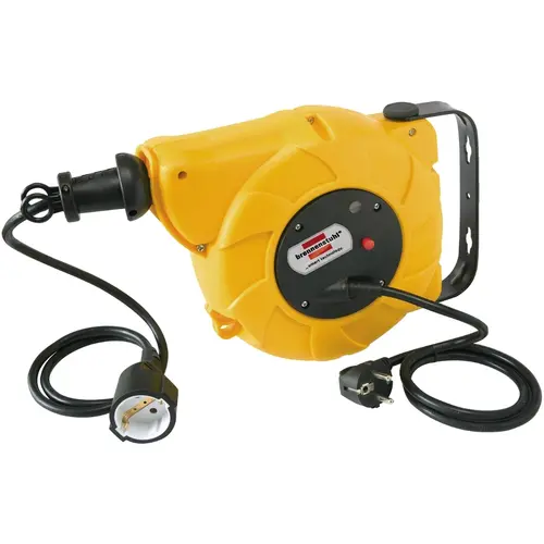 Brennenstuhl 1241020300 automatische kabelhaspel voor wand- en plafondmontage IP20 9+2 meter