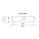 Interlight IL-CBSET27B led spot set 2x Cabiled zwart 4W + driver 2700K IP44