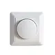 EcoDim ED-10002 dimmerknop met centraalplaat en afdekraam wit
