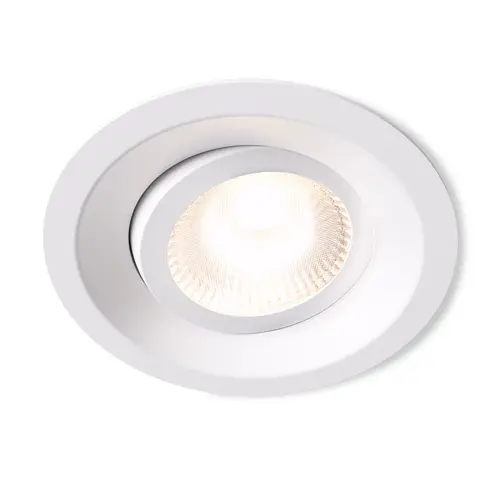 Plejd DWN-01-W 6-PACK inbouwspot Tilt verstelbaar 8W set van 6 stuks wit