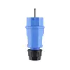 ABL 100000066 Hightech contactstop RA 2-polig 16A 250V blauw IP54