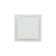 Ubbink 0188061 Haelix Quadro vierkant ventilatieventiel 125 mm, wit