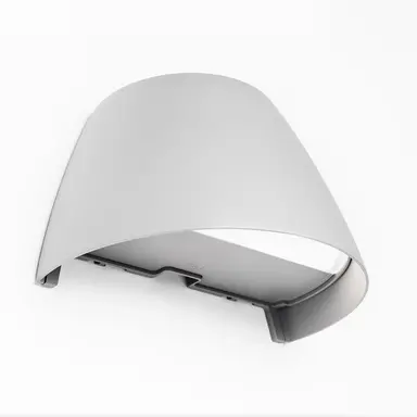 Plejd OUT-02-G slimme LED buitenwandlamp 13W met Tunable White en geïntegreerde dimmer grijs