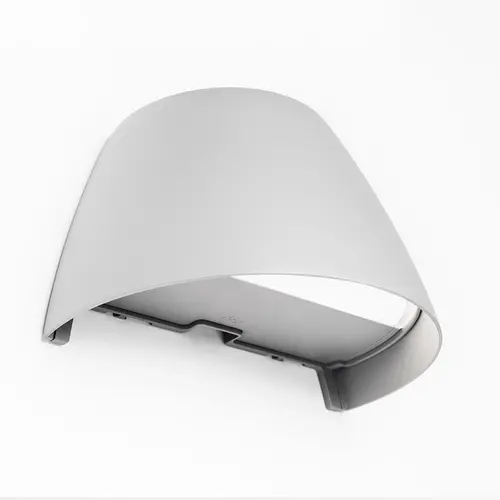 Plejd OUT-02-G slimme LED buitenwandlamp 13W met Tunable White en geïntegreerde dimmer grijs