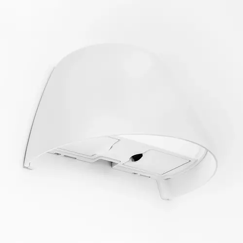 Plejd OUT-02-U-W slimme LED buitenwandlamp 13W met geïntegreerde dimmer Tunable White en 2-voudig stopcontact wit