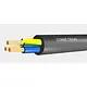 Donne RMRL 4G1.5 R100 rubberleiding 4 x 1.5 mm² rol 100 meter zwart
