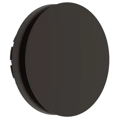Zehnder VAL-ETA-LUN-DN125-PL afvoerventilatieventiel Luna E125 kunststof zwart