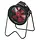 Soler & Palau PBB/4-630/32 statief circulatieventilator 630mm 230V IP65 zwart/rood