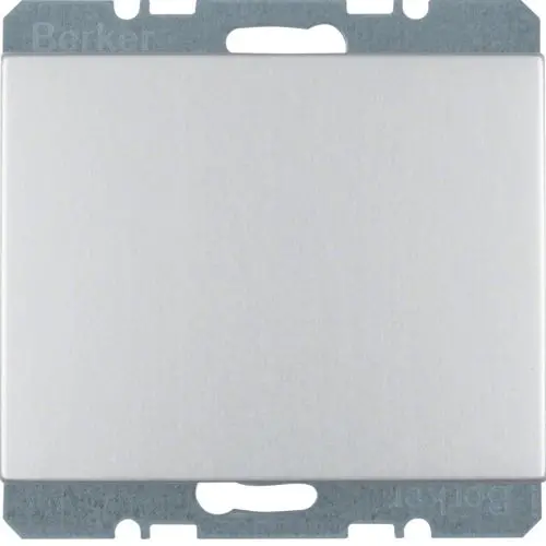 Berker 6710457003 blinddeksel incl. draagframe met spreidklemmen K5 aluminium