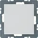 Berker 6710098989 blinddeksel incl. draagframe met spreidklemmen S1/B3/B7 wit glans