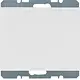 Berker 6710457009 blinddeksel incl. draagframe met spreidklemmen K1 wit