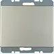 Berker 6710457004 blinddeksel incl. draagframe met spreidklemmen K5 edelstaal